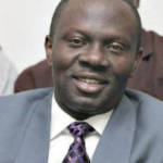 Kassim Afegbua speaking at an event, defending Babangida’s right to tell his story