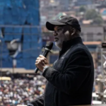 Scene of destruction and panic at Bukavu rebel rally after deadly explosions.