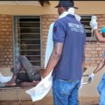 Aftermath of explosions at M23 rally in eastern DR Congo.