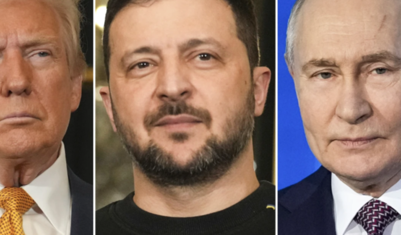 President Volodymyr Zelenskyy delivering a televised address, expressing concern over Russian troop buildup near Ukraine's front lines following a Trump-Putin conversation.
