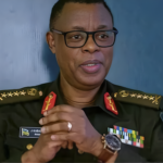 A high-resolution image of Rwandan officials at a press conference addressing the US sanctions linked to the DRC crisis.