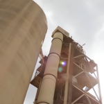 Aerial view of halted mining operations at East African Portland Cement amidst environmental concerns.