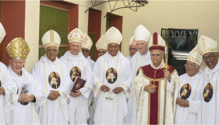 Pope Leo XIV, formerly Robert Francis Prevost, during his missionary work in Peru, assisting communities affected by floods and the COVID-19 crisis.