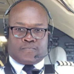 Wreckage of a Boeing 727 cargo plane destroyed by a Sudanese airstrike at Nyala Airport, Sudan.