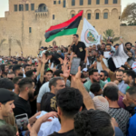 Tripoli protesters rally against Libyan Prime Minister Abdulhamid Dbeibah calling for his resignation.