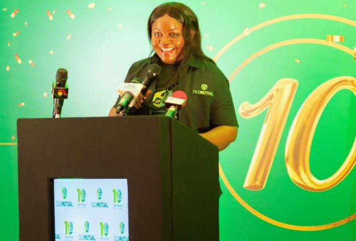 A portrait of Rita Boateng, Marketing & Customer Executive at Old Mutual Ghana, known for her leadership and women empowerment initiatives.