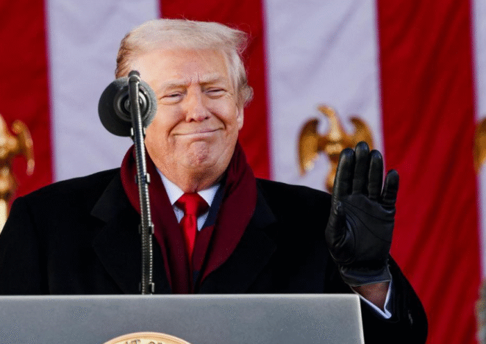 U.S. President Donald Trump signs legislation at the White House requiring the release of federal files related to Jeffrey Epstein.