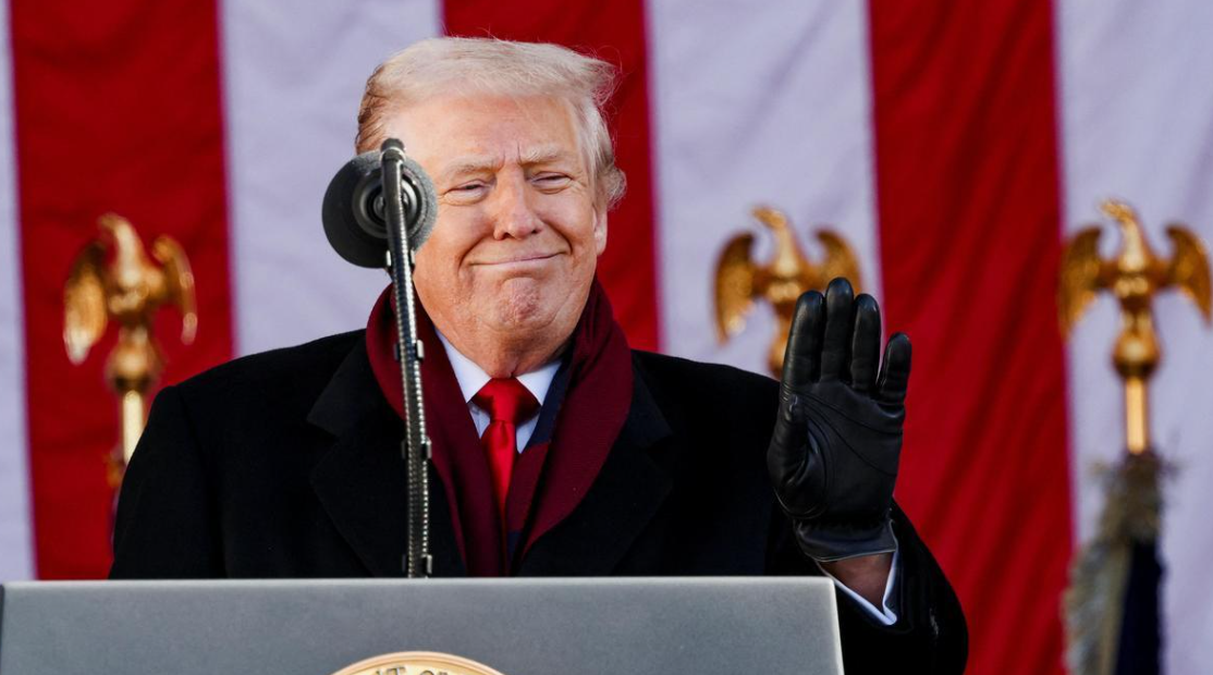 U.S. President Donald Trump signs legislation at the White House requiring the release of federal files related to Jeffrey Epstein.