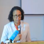 Ethiopian health officials at the launch of a national strategy to fight fake medicines.