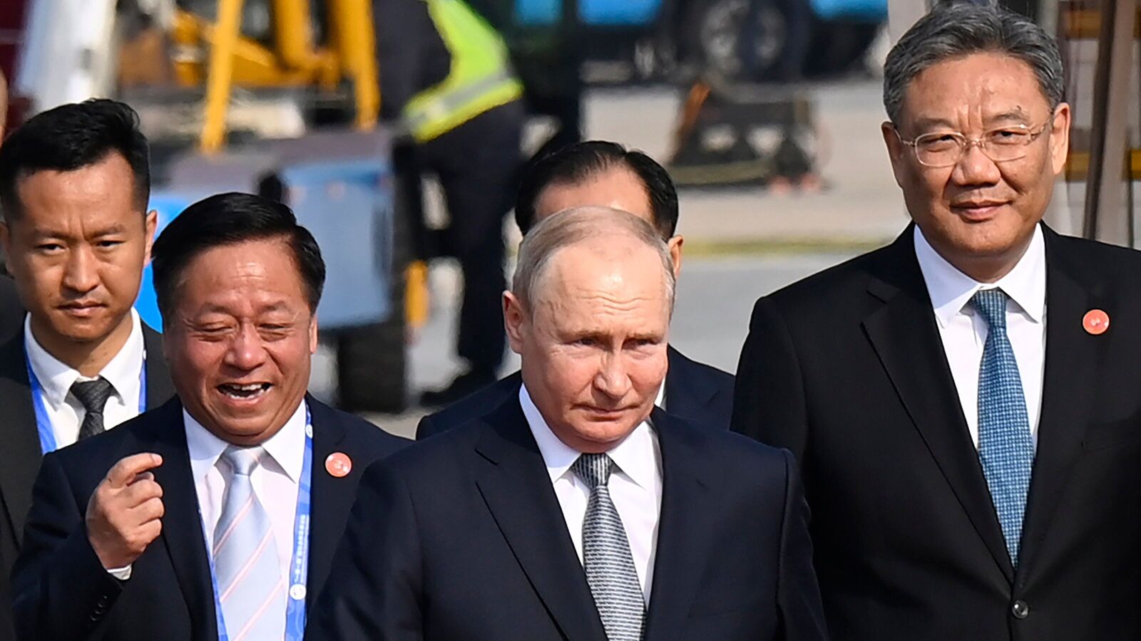 Ambassadors of the Quad countries meet at the U.S. Embassy in Beijing.