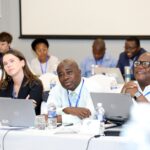 Officials attend the launch of Zimbabwe’s National Public Health Institute in Harare.