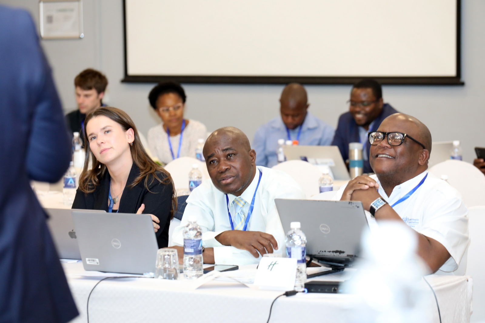 Officials attend the launch of Zimbabwe’s National Public Health Institute in Harare.
