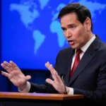 U.S. official Marco Rubio speaks about new health agreements with African countries.