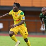 Benin national football team pose for a group photo before an Africa Cup of Nations match.