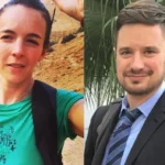 UN investigators Zaida Catalán and Michael Sharp during a field mission in DR Congo.