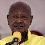 Yoweri Museveni during seventh term campaign rally in Uganda