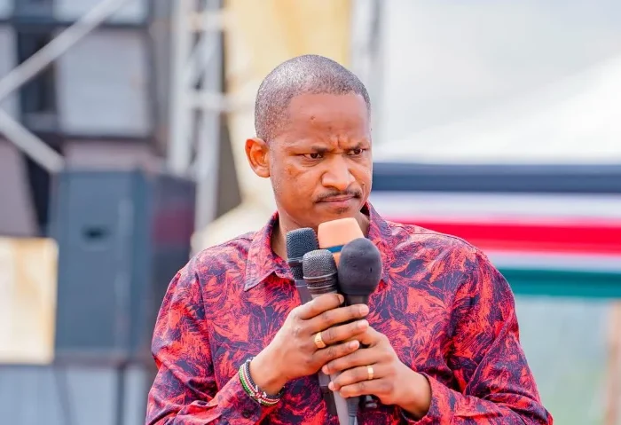 Babu Owino speaking about ODM ticket plans ahead of Nairobi governor race.