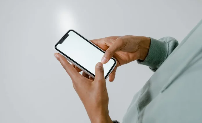 Android smartphone showing a security warning, highlighting risks from outdated software versions